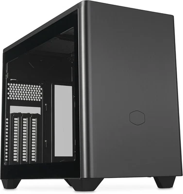 Cooler Master MasterBox NR200P V2 Black Mini ITX Computer Case -Glass Side Panel - Image 1 of 4