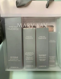 Mary Kay Timewise Age Minimize 3D Miracle Set 4 Pieces Normal/Dry In Gift Bag 🥰 - Picture 1 of 8