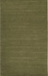 Carpet Green 3 x 8 Runner Contemporary Hand Made Area Rug - Approx 2' 6" x 8' - Picture 1 of 2