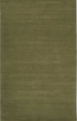 Carpet Green 3 x 8 Runner Contemporary Hand Made Area Rug - Approx 2' 6" x 8' - Image 1 of 2