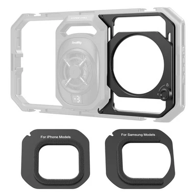 67mm Threaded Filter Adapter with Detachable Sun Hoods for Universal Phone Ca... - Image 1 of 4