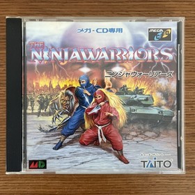 NINJA WARRIORS LIMITED EDITION SEGA MEGA CD MEGADRIVE T-11024