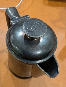 Teiera Creamer Hotel Statler International Argento Co Placcato Coperchio Vintage Metallo - Foto 1 di 14
