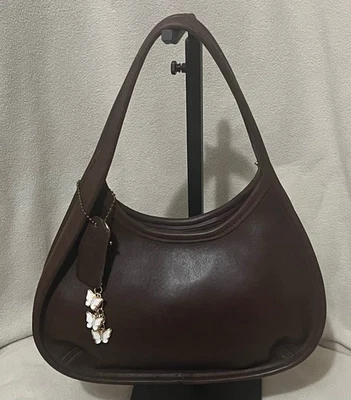 Coach Vintage Leather Ergo Mini Purse Satchel Bag in Rich Mahogany Brown - Image 1 of 4