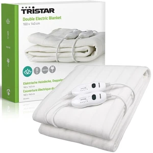 TRISTAR SCALDASONNO MATRIMONIALE SCALDALETTO ELETTRICO 160x140 CM TERMOCOPERTA - Foto 1 di 4