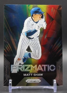 Inserto radiocontrol Panini Prizm Prizmatic #15 Matt Shaw Chicago Cubs 2024 - Imagen 1 de 2