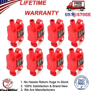 8 Ignition Coils For LS2 Chevrolet Silverado 1500 GMC Sierra V8 12611424 UF413 - Picture 1 of 15