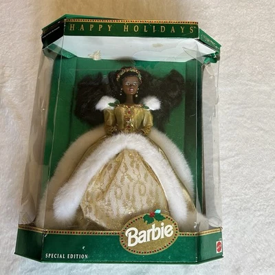 Muñeca Barbie Mattel 12155 edición especial Happy Holidays 1994 vintage Foto 1 de 3