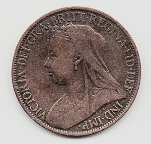 1896 VICTORIAN Farthing. - Picture 1 of 2