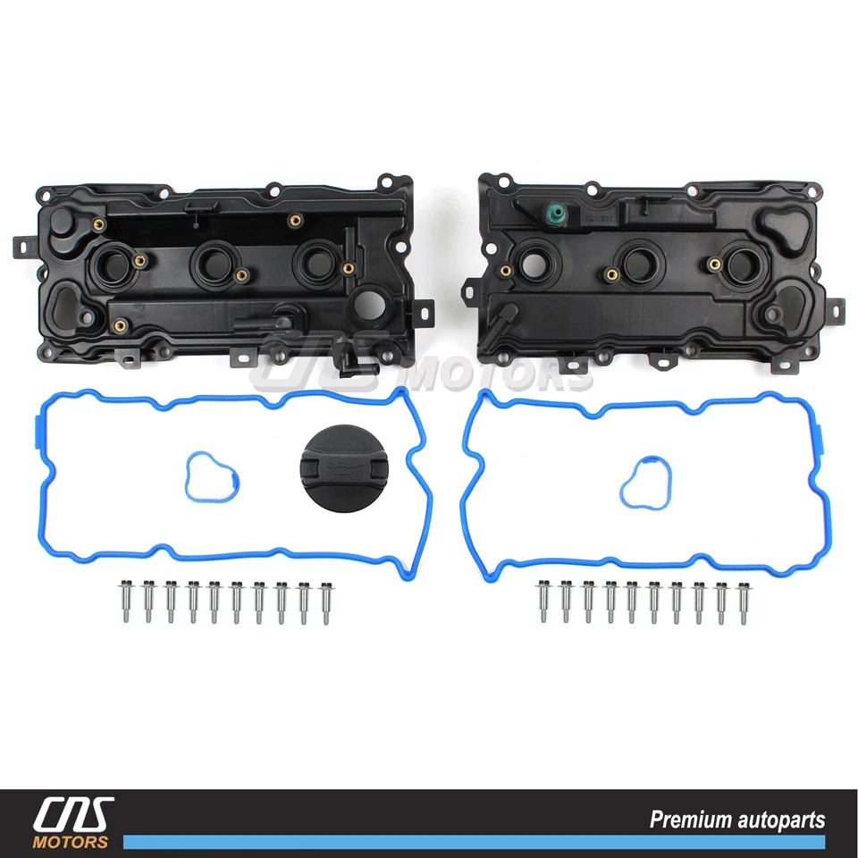 ⭐Valve Cover w/ Gaskets Bolts Set⭐ for 09-14 NISSAN Murano Quest 3.5L 13264JP01A Foto 1 de 4