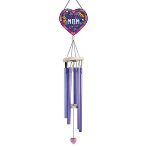 Wind Chime Best Mom Ever 28H" x 3.25W" x 4.25L" Mother's Day, Mom Gift NEW - Picture 1 of 3