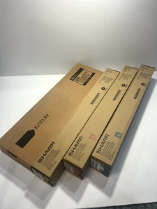 Sharp MX-51NT CMYK Toner Set For MX-4110N, MX-5110N, MX-4111N - Picture 1 of 2