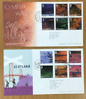 Royal Mail First Day Covers Wales/Scotland 2003/04