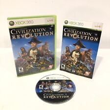 SID MEIER'S CIVILIZATION REVOLUTION MICROSOFT XBOX 360 COMPLETE 2K GAMES 2008