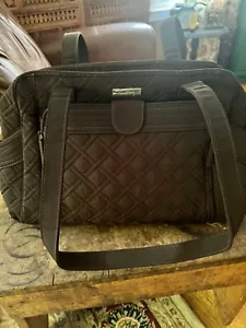 Borsa bambino Vera Bradley Stroll Around unisex tasche espresso nuova con etichette - Foto 1 di 8