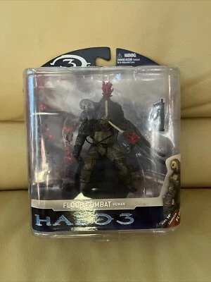 Halo 3 FLOOD COMBAT Human 5” Figure 2008 McFarlane Toys Bungie 343i Halo Studios - Image 1 of 4