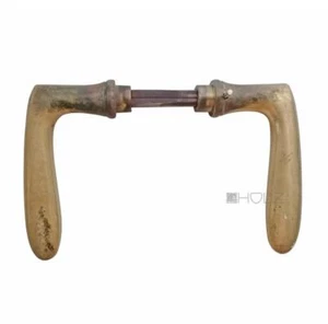 Türdrücker alt Bauhaus Türklinke Messing 15.6mm 9er Vk - Bild 1 von 1