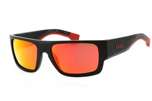 HUGO BOSS HB1498S-BLX4F-58 Sunglasses Size 58mm 130mm 18mm black Men NEW - Picture 1 of 6