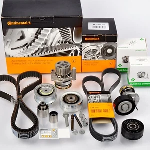 CONTI Zahnriemensatz CT1139WP6 + 6PK1555 + 532046810 + 534016410 INA Rollen für - Bild 1 von 6