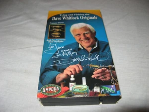 Tying & Fishing The Dave Whitlock Originals VHS Signed Autographed Volume 3 - Foto 1 di 4