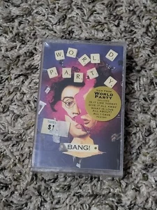 New Sealed Cassette Tape ~ World Party Bang! (Ensign / Chrysalis) - Picture 1 of 4