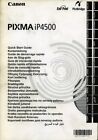 CANON " Manuale PIXMA iP4500 " STAMPANTE VINTAGE ! descritta in N°24 lingue 
