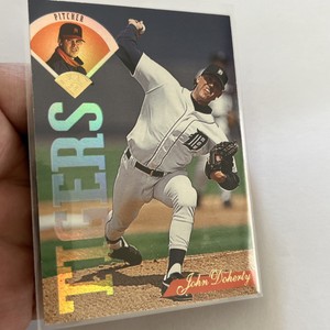 1995 Leaf Baseball Card #9 John Doherty- Comes With Sleeve Protector-