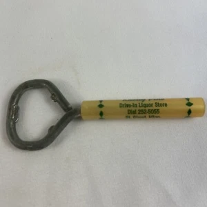 Knotty Pine Drive In Liquor Store Vintage Bottle Opener St Cloud MN Steel - Picture 1 of 5