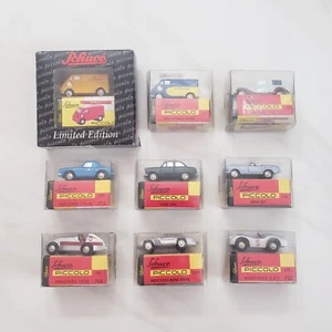 Lot of 9 Vintage Schuco Piccolo 1:90 Diecast Cars - BMW, Mercedes, DKW, Ford - Picture 1 of 24