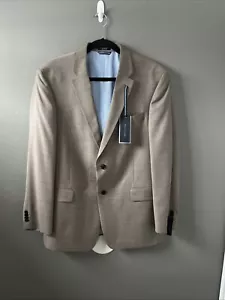 Tommy Hilfiger Tan Adams Wool Herren 42R Anzugjacke Classic Tailored Trim Fit NEU - Bild 1 von 17