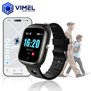 GPS Tracker Smart Watch for Kids Elderly People 4G Monitoring App SOS Calling - Picture 1 of 6