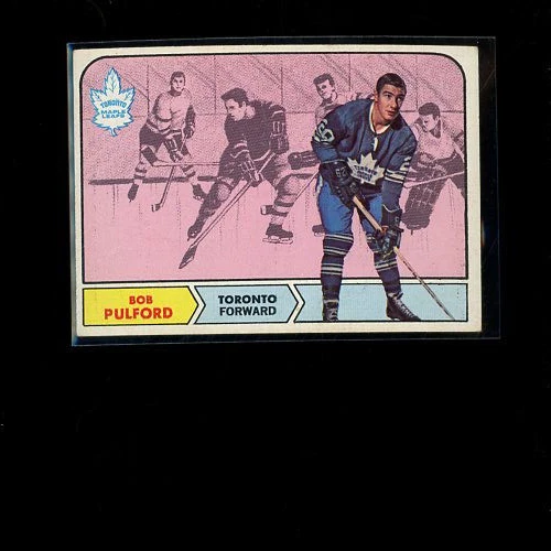 1968-69 Topps Hockey #129 Bob Pulford - Image 1 of 2