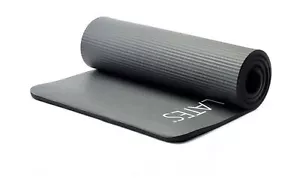 STOTT PILATES Deluxe Pilates Mat (Graphite) 0.6 inch / 15 mm - Picture 1 of 6