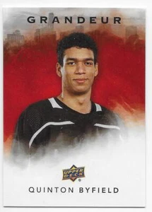 2021 UPPER DECK GRANDEUR RED PARALLEL Quinton Byfield #G6 - Picture 1 of 1