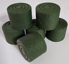 1/64 3D Printed 6 Pack of Green Round Bales