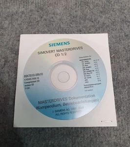 SIEMENS SIMOVERT MASTERDRIVES CD 1/2 + 2/2, 6SX7010-0FA10 - Foto 1 di 2