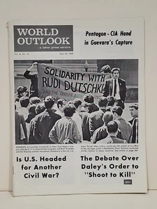 World Outlook Magazin 26. April 1968 Rudi Dutschke Sozialistische Arbeiterpresse CIA - Bild 1 von 5