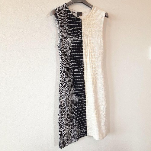 Abito vintage senza maniche Fendi cotone rayon taglia 40 raro autentico