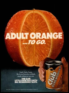 1981 The Club Screwdriver Adult Orange Smirnoff Vintage Magazine Print Ad - Picture 1 of 1