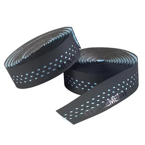 Deda Bicycle Handlebar Tape PU EVA Road Bike Handle Bar Tape Black / Blue 1 Pair - Picture 1 of 8