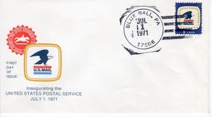 INAUGURATION OF THE U.S. POSTAL SERVICE - 1971 - DC2590 - Picture 1 of 1