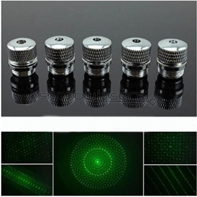 SHADOWLASERS Five Metal Star Caps For Laser Pointer Effects Stainless Steel M11.5x0.5mm US