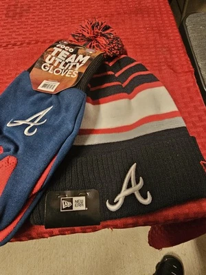 Combo Cold Gear bordado Atlanta Braves Foto 1 de 3