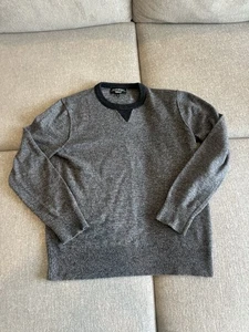 Banana Republic Sweater Mens L Flipucci Merino Extra Fine Wool Blend Pullover - Picture 1 of 6