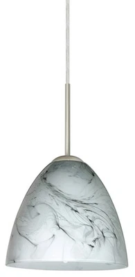Besa Lighting 1JT-4470MG-LED-SN Vila Pendant Satin Nickel - Image 1 of 3
