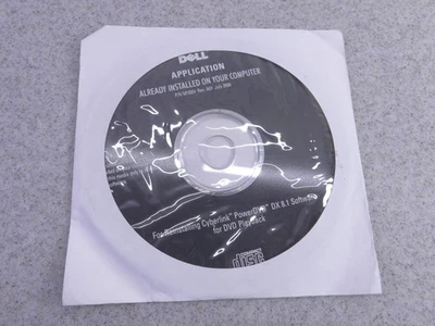 Dell Reinstallation Disc CyberLink, PowerDVD DX 8.2/8.3 software 5RMC0 - Image 1 of 4