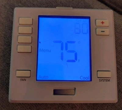 PRO1 IAQ T755S Sensor Compatible Touchscreen 3 Hot/ 2 Cold 7 Day Thermostat - Image 1 of 3