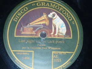 JAZZ 78 rpm RECORD Gramofono ORQUESTA JACK HYLTON Foxtrot SPAIN - Picture 1 of 1
