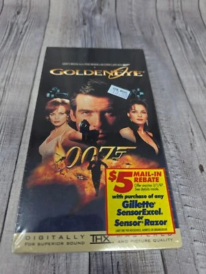 Golden Eye VHS SEALED Watermarks MGM UA Stamp James Bond 007 Pierce Brosnan New - Image 1 of 4
