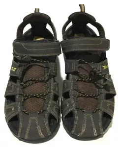 Sandalias Teva Para Hombre Talla 11 Forebay Marrón Pescador Sandalias Deportivas Almohadilla Amortiguadora - Bonitas - Imagen 1 de 6